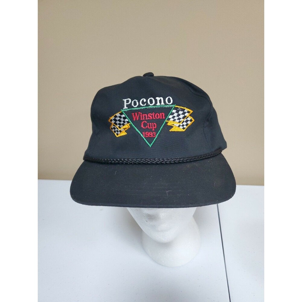 Vintage Rare Winston Cup Pocono 1993 hat snapback Truckers cap NASCAR Racing